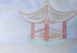 Pagoda_Watercolor